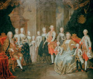 Maria Theresia ve Ailesi