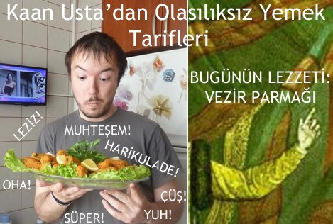 Kaan Usta'dan Olasılıksız Yemek Tarifleri