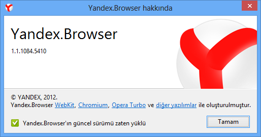 Yandex Tarayıcı (Browser)