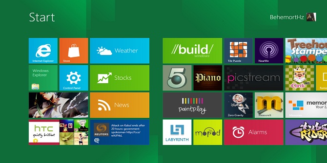 Windows 8 Karşınızda