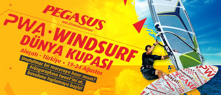 Pegasus'la PWA Dünya Windsurf Kupası Heyecanı 7. Yılında